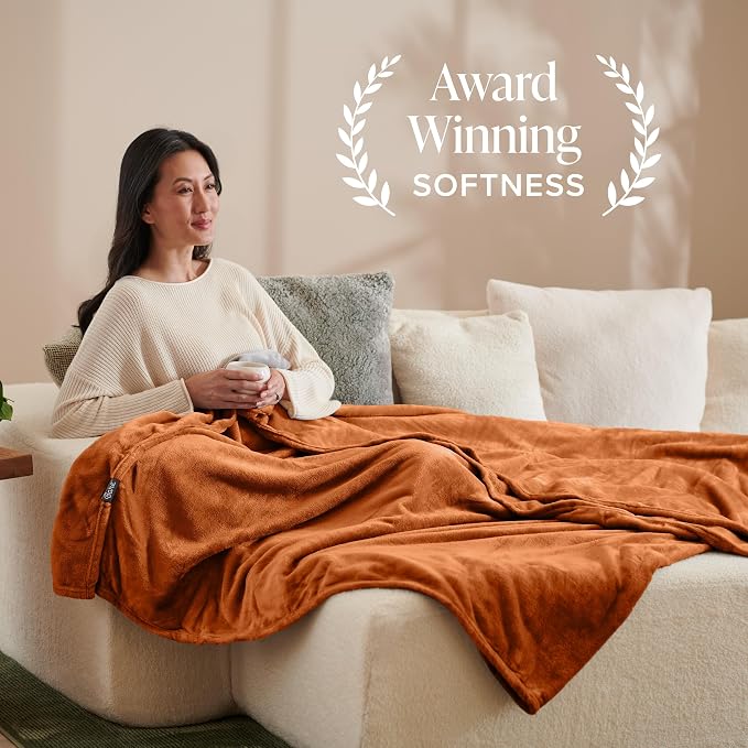 Bare Home Fleece Blanket - Image 2