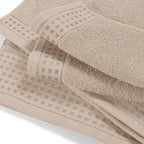 GLAMBURG Ultra Soft 4 Pack Oversized Bath Towel Set 27x54 inches, 100% Cotton - Image 2