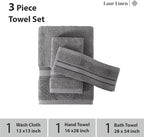 LANE LINEN Luxury Bath Towels Set - Image 3