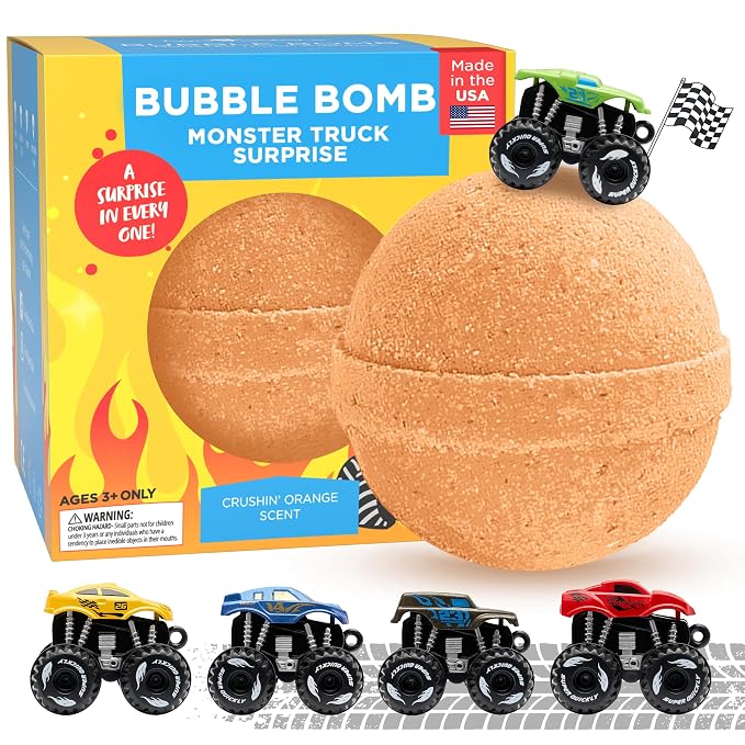 Monster Truck Bath Bomb for Kids by TwoSisters