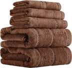 Lavish Home 6 Piece Bathroom Towels Set by LavishHomeCollection