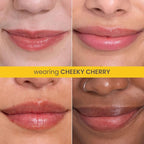 Burt’s Bees Tinted Boosted Balm, Cheeky Cherry, Hydrating Tinted Lip Balm - Image 5