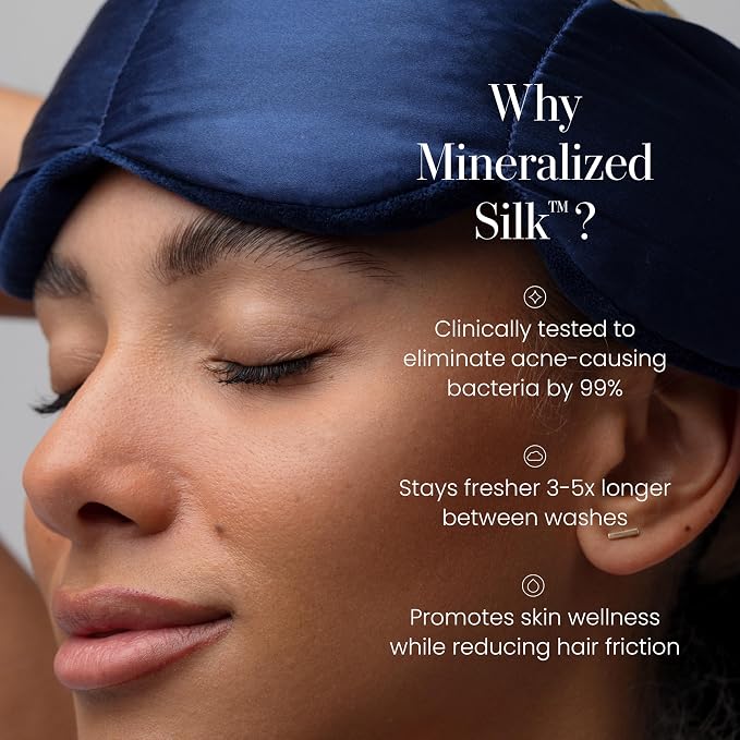 Nodpod Mineralized Silk Gentle Pressure Sleep Mask - Image 3