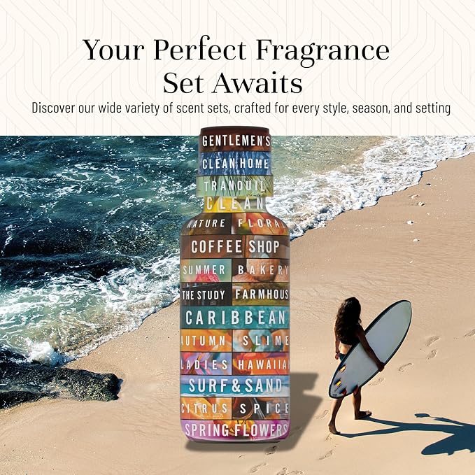 P&J Trading Fragrance Oil Surf & Sand Set | Salty Sea, Island Life, Seashore - Image 7