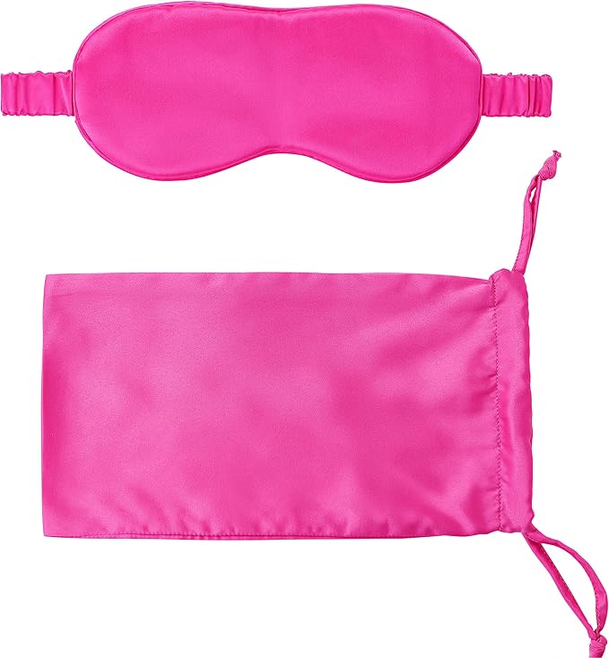 Silk Sleep Mask Light Blocking Luxury 100% Mulberry 19mm Silk Eye Mask Eye - Image 6
