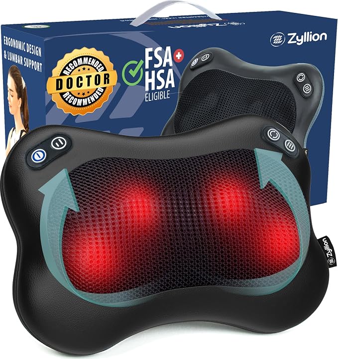 Zyllion Shiatsu Back and Neck Massager by Zyllion%2C+Inc.