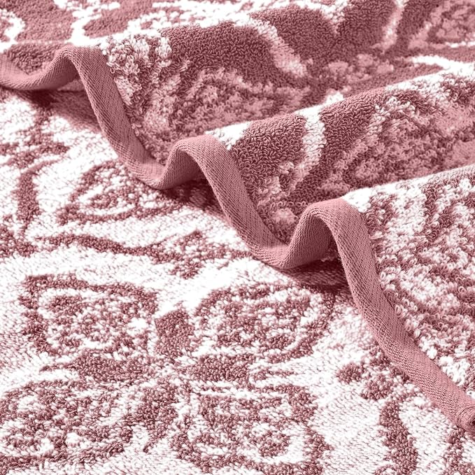 Modern Threads Amaris 6-Piece Reversible Yarn Dyed Jacquard Towel Set - Image 3