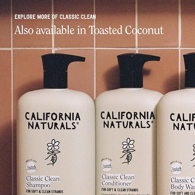 California Naturals Classic Clean Vanilla Bloom Body Wash 2-Pack, Daily - Image 7
