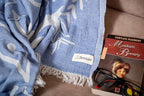 Bersuse 100% Cotton Kona XL Throw Blanket Turkish Towel Beach Blanket - Image 6