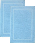 Bumble Towels Bliss Luxury 2 Pack Banded Bath Mats by BumbleTowels