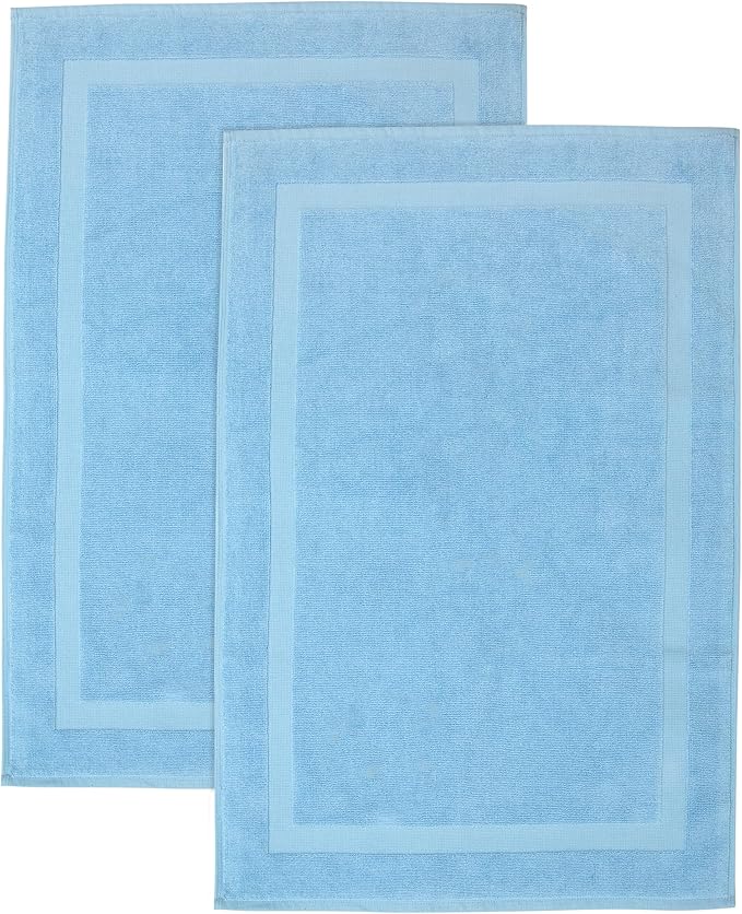 Bumble Towels Bliss Luxury 2 Pack Banded Bath Mats by BumbleTowels