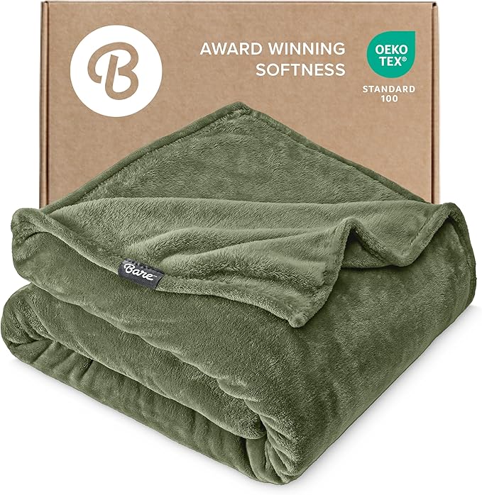 Bare Home Fleece Blanket by BareHome