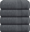 Belizzi Home 4 Pack Bath Towel Set 27x54, 100% Ring Spun Cotton, Ultra Soft by Unknown
