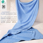 Cotton Paradise, 100% Cotton 40x80 Oversized Bath Sheet, Extra Large Turkish - Image 3