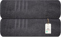 Pack of 2 Jumbo Bath Sheet 40 x 80 Inches, Extra Large Lightweight & Quick Dry by ASTILTEXCottonTowels