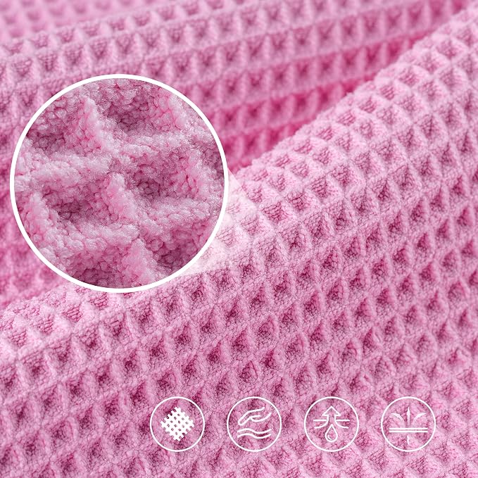 POLYTE 430 GSM Microfiber Oversize Quick Dry Lint Free Bath Towel, 60 x 30 in - Image 5