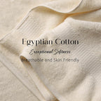 SUPERIOR Egyptian Cotton Pile 6 Piece Towel Set, Includes 2 Bath, 2 Hand - Image 5