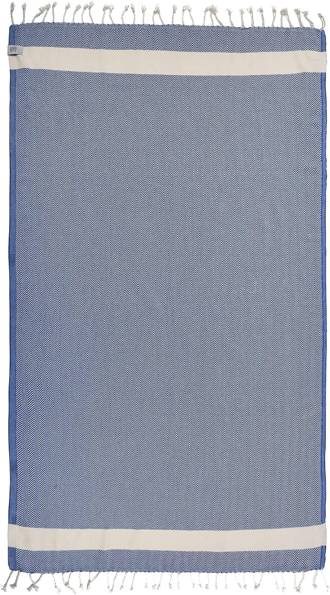 Beach Towel | Cotton Beach Towels, Sand Free, Highly Absorbent, Quick Dry - Image 4