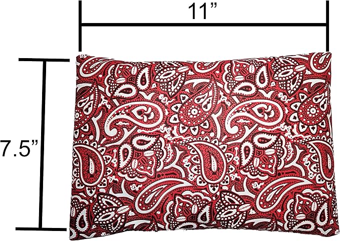 Microwavable Corn Filled Heating Pad and Cold Pack/Washable 100% Cotton Cover - Image 3