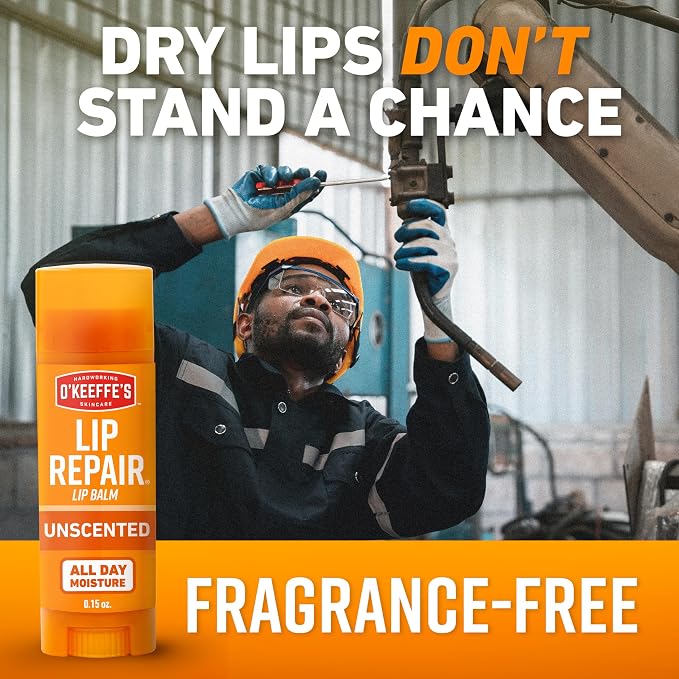 O'Keeffe's Lip Repair Unscented Lip Balm - Image 5