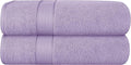 GLAMBURG 700 GSM Premium Cotton 2-Pack Oversized Extra Large Bath Sheet Set by GLAMBURG