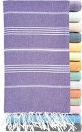 Ray Silver Turkish Beach Towel – 100% Cotton 40x71 Quick Dry Oversized Sand by RaySilver