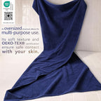 Cotton Paradise 100% Cotton 40x80 Oversized Bath Sheet, Extra Large Turkish - Image 3