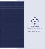 American Soft Linen Luxury 4 Piece Bath Towel Set, 600 GSM 100% Cotton Turkish - Image 4
