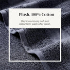 Modern Threads Pax 6-Piece Reversible Yarn Dyed Jacquard Towel Set - Image 5