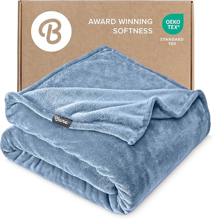 Bare Home Fleece Blanket by BareHome