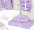 American Soft Linen Premium 3 Piece Towel Set, 1 Bath Towel 1 Hand Towel 1 - Image 2
