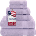 American Veteran Towel, 100% Cotton Turkish 6 Piece Towel Set, Luxury Towels by AmericanVeteranTowel