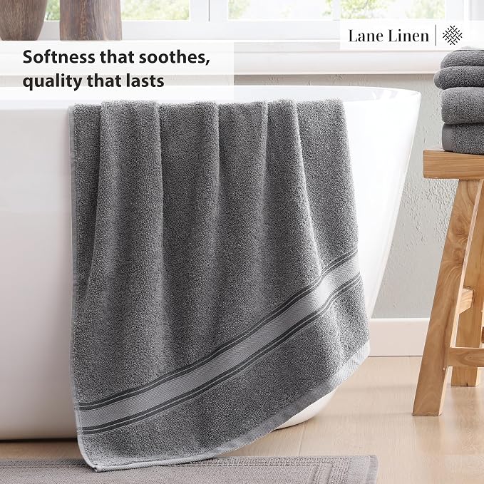 LANE LINEN Luxury Bath Towels Set - Image 4