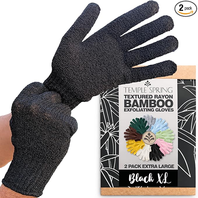 Temple Spring Exfoliating Gloves by TempleSpring%7CRelaxRefreshRecharge