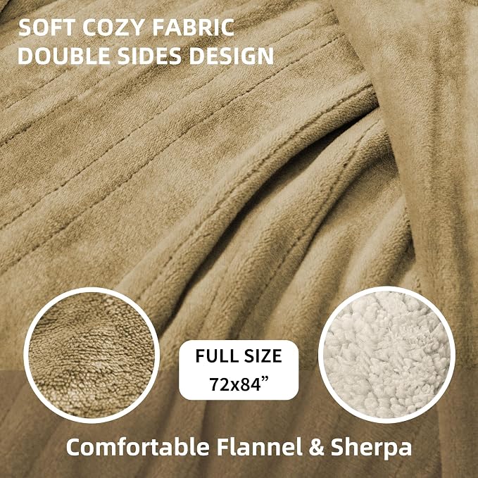 JET'S HOME Heated Blanket Full 72"x84" - Image 3