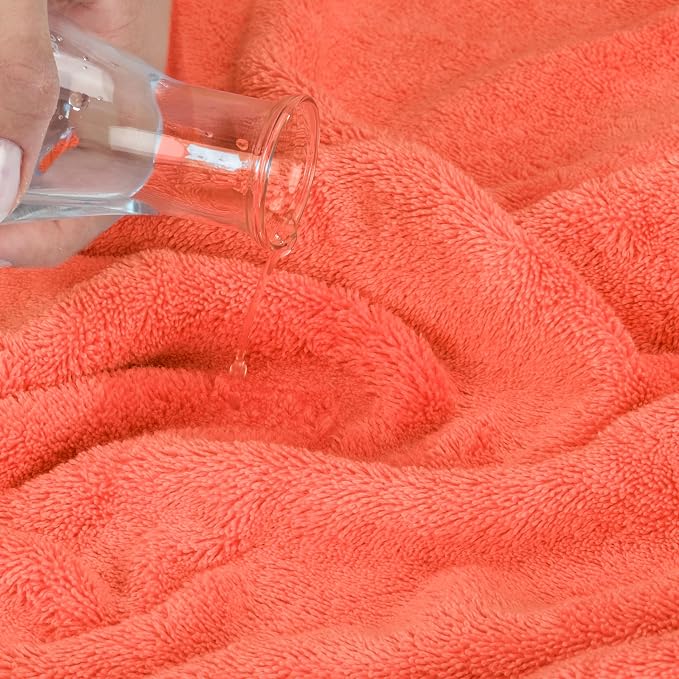 Cotton Paradise 6 Piece Towel Set, 100% Cotton Soft Absorbent Turkish Towels - Image 6
