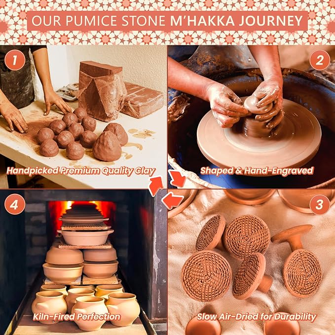 Natural Terracotta Pumice Stone - Image 7