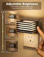 JandCase LED Night Light, Night Lights Plug into Wall - Image 2
