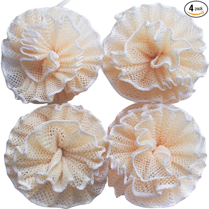 Super Exfoliating Home Spa Weave Loofah Shower Sponge Pouf Mesh Brush by Mr.Cui%27shop