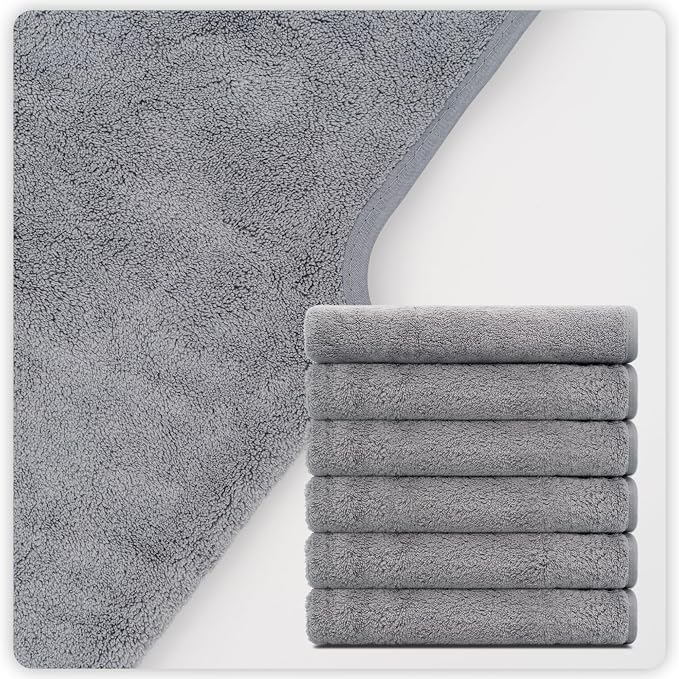 MAYOKEN® 12PCS U-Shaped Microfiber Facial Towels - Image 6