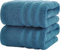 Bath Towels 2 Pack, 30 x 60 Inches, Large 100% Cotton Towels, Comfortable by Velqora