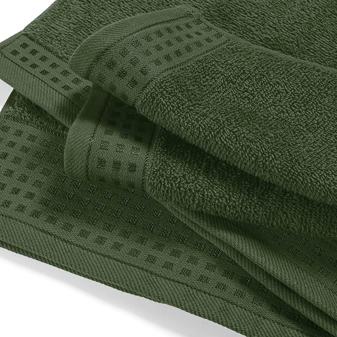 GLAMBURG 100% Cotton Oversized 2 Pack Bath Sheets 35x70, Ultra Soft Highly - Image 2