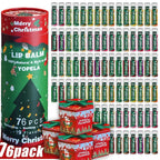 Yopela 76 Pack Christmas Natural Lip Balm Bulk by yopela