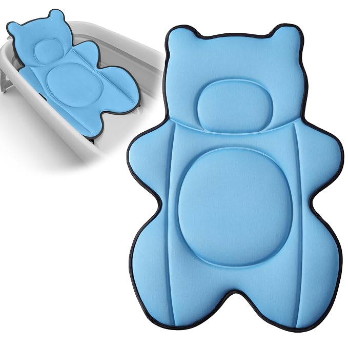 Infant Baby Bath Cushion, Fits Inside Most Baby Bathtubs, Breathable Soft Baby by Unknown