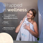Sauna Blanket Insert Towel 3Pc Kit - Image 5