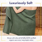 Alusa Home 100% Organic Zero-Twist Cotton Towels - Image 2