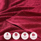 Superior Egyptian Cotton 8-Piece Towel Set, Guest Bath Decor Essentials - Image 8