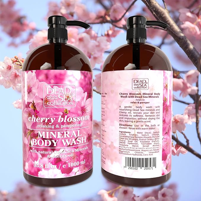 Dead Sea Collection Cherry Body Wash - Image 7