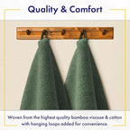 Alusa Home Ultra Soft & Plush Viscose from Bamboo Bath Sheets - Image 4