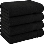 Cotton Paradise 4 Piece Turkish Bath Towels - Image 4